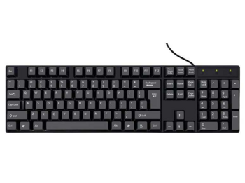 RoGer K1800 Vadu Biroja tastatūra USB (K1800-BK)