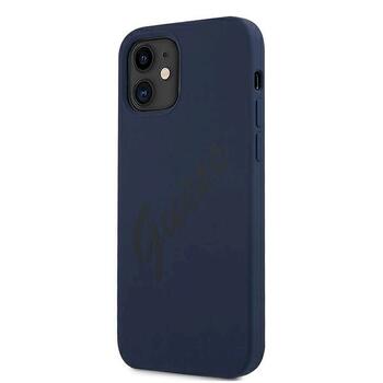 Guess GUHCP12SLSVSBL Script Vintage Защитный чехол для iPhone 12 mini 5,4