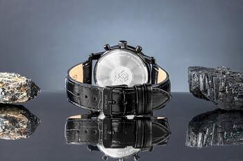 Giewont Vīriešu pulkstenis Chronograph Sapphire / melns (GW6260-A3)
