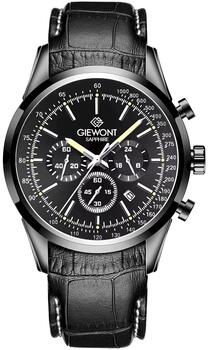 Giewont Chronograph Sapphire Мужские наручные часы GW7650-A4 / чёрный (GW7650-A4)
