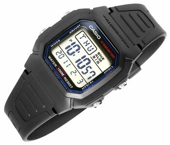 CASIO W-800H-1AVES Vīriešu pulkstenis (W-800H-1AVES)