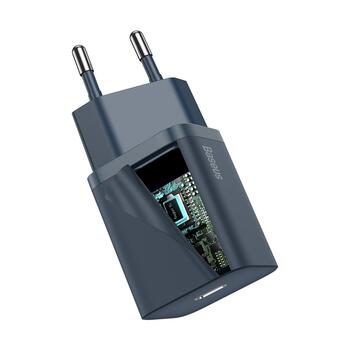 Baseus Super Si Зарядное Устройство PD / 20W / 1x USB-C (BRA012297)