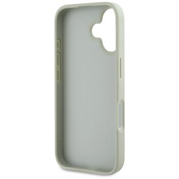 Guess Grained Big 4G Logo Small Classic Logo Case Защитный чехол для iPhone 16 / зелёный (GUHCP16SPGT4MBN)
