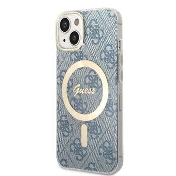 Guess Set GUBPP14MH4EACSB Aizsargapvalks un lādētājs priekš iPhone 14 Plus / 15 Plus 6.7