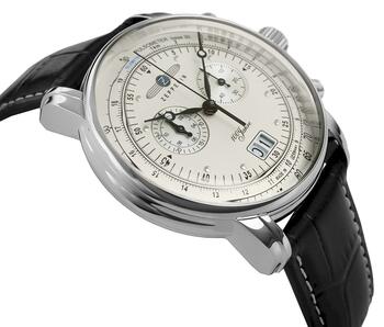 Zeppelin 7690‑1 “100 Jahre Zeppelin” Chronograph Vīriešu Pulkstenis (4041338769012)