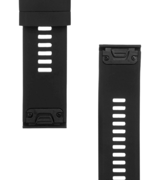 Tactical 668 Silicone Band Ремешок для часов Garmin Fenix 5X/6X/7X/8 QuickFit 26mm / чёрный (TA-GM 1810 0 5)