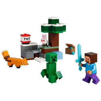 LEGO 21583 Minecraft Steven Adventure in Taiga Forest Конструктор (21583)