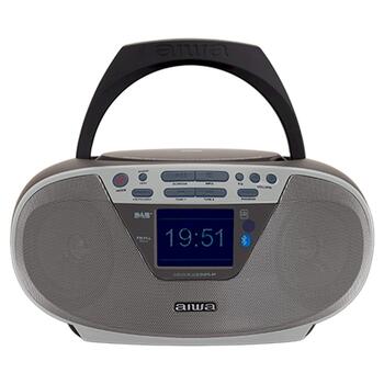 AIWA BBTU-500DAB/SL Pārnēsājams Boombox (BBTU-500DAB/SL)