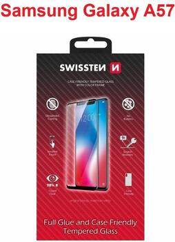 Swissten Full Face Color Frame Tempered Glass Защитное стекло для экрана Samsung Galaxy A57 5G (54501899)