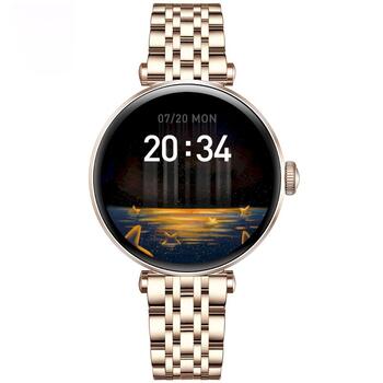 Smartwatch Gravity Умные часы / розовое золото и чёрный (GT26-6)