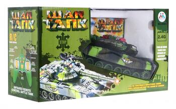RoGer R/C Tanks Camouflage Rotaļu Mašīna 2.4 GHz (ZRC.9993.ZIE)
