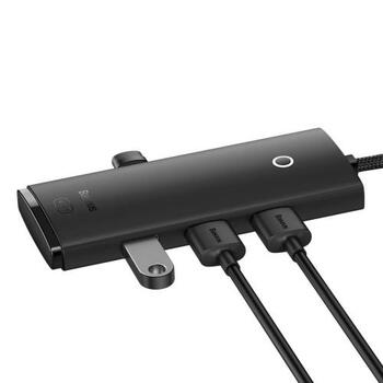 Baseus WKQX030301 Lite Sērijas USB-C Hubs 4x USB 3.0 (WKQX030301)