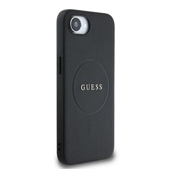 Guess PU Grained Classic Logo MagSafe Case Чехол для Apple iPhone 16e (GUHMPSE4PGHSMMK)