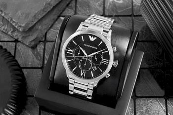 Emporio Armani AR11208 Giovanni Chronograph Quartz Vīriešu Pulkstenis (723763277907)