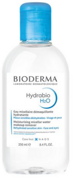 Bioderma Hydrabio H2O Мицеллярная вода и средство для снятия макияжа 250 ml (3401399694127)