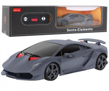 RASTAR R/C Rotaļu Mašīna  Lamborghini Sesto Elemento 1:24 (ZRC.48200.MATT)