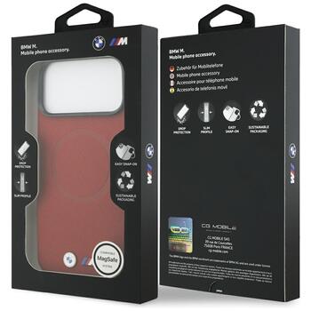 BMW M FW Metal Logo MagSafe Case Защитный Чехол для Apple iPhone 17 Pro Max (BMHMP17X25PFWSMR)