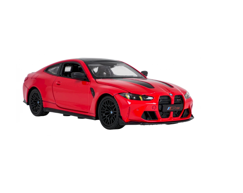 Rastar BMW M4 CS Metāla automašīnas modelis 1:24 Sarkana (64760RE)