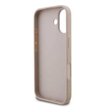 Guess PU 4G Stripe Case Защитный чехол для iPhone 17 / розовый (GUHCP17SG4GLPI)