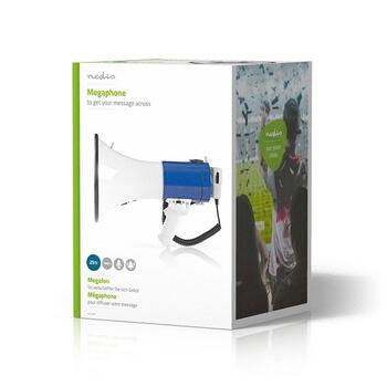 Nedis MEPH200WT Megafons 25W (MEPH200WT)