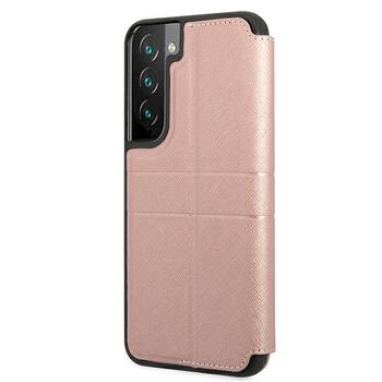 Guess GUBKS22MPSASBPI Защитный чехол для S22+ S906 / розовый (GUBKS22MPSASBPI)