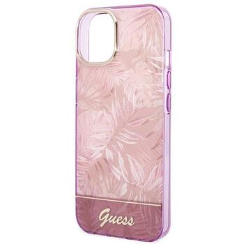 Guess GUHCP14MHGJGHP Jungle Collection Aizsargapvalks priekš iPhone 14 Plus / 15 Plus 6.7