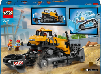 LEGO CITY 60466 Bulldozer Konstruktors (60466)