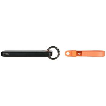 Verbatim 32418 Pocket SSD Внешний накопитель 256GB USB-C 3.2 gen.2 / чёрный-оранжевый (32418)