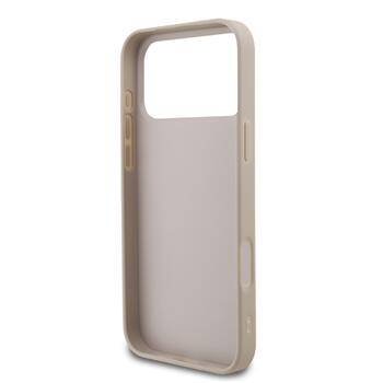 Guess PU 4G Stripe Case Защитный чехол для iPhone 17 Pro Max / розовый (GUHCP17XG4GLPI)