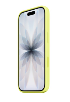 Apple MGEV4ZM/A Silicone Case with MagSafe Защитный чехол для iPhone 17 / Neon Yellow (MGEV4ZM/A)