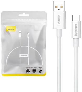 Baseus Superior Series Fast Charging Data Cable Кабель для зарядки и передачи данных USB - USB-C 100W 0.25m / лунно-белый (P10320102214-00)