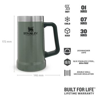 Stanley Adventure The Big Grip Beer Stein Пивная кружка 0.7L (669500)