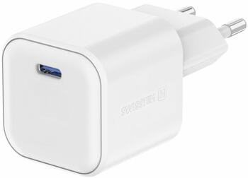 Swissten 3арядное устройство GaN USB-C 20W PD (22070100)