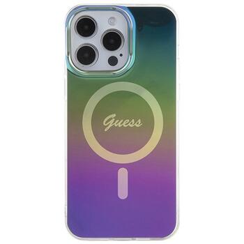 Guess GUHMP15XHITSK Hardcase IML Iridescent MagSafe Защитный чехол для iPhone 15 Pro Max 6.7
