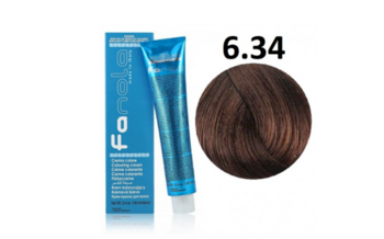 Fanola Color Professional Hair Colouring Cream Краска для Волос 6.34 100 ml (8032947860395)