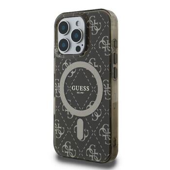 Guess IML 4G Background MagSafe Aizsargapvalks Priekš Apple iPhone 16 Pro (GUHMP16LH4DTEW)