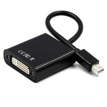 RoGer MiniDisplayPort на DVI Адаптер 2K@60Hz / 24+5 PIN (RO-MDP2DVI2K-BK)