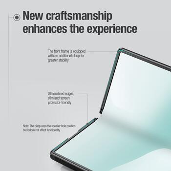 Nillkin Super Frosted FOLD Magnetic Back Cover Защитный чехол для Samsung Galaxy Z Fold 7 / чёрный (57983126241)