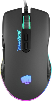 Fury Scrapper Gaming Vadu Spēļu Pele 6400 DPI (NFU-1699)