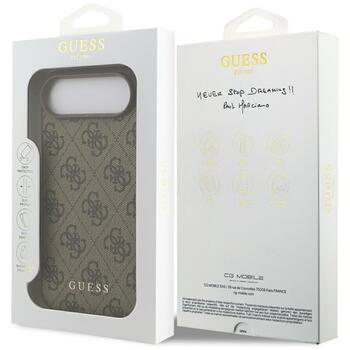 Guess 4G Classic Case Защитный чехол для iPhone Air / коричневый (GUHCP17MG4GFBR)