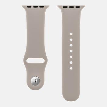 OBAL:ME Silicone Strap Силиконовый ремешок для Apple Watch 38-41mm S-M / бежевый (57983126132)