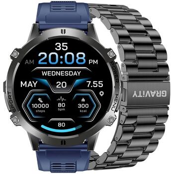 Smartwatch Gravity Ремешок + браслет GT42-2 / чёрный (GT42-2)