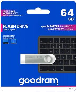Goodram UNO3 Флэш-память 64GB (UNO3-0640S0R11)
