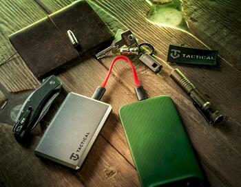Tactical OODA Loop USB-C/USB-C Кабель / красный (TA-57983127298)