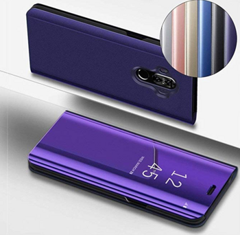 Mocco Clear View Cover Case Чехол Книжка для телефона Samsung N970 Galaxy Note 10 Фиолетовый (MO-CL-SA-NOT10-VI)