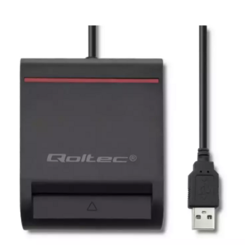 Qoltec Q-50642 Картридер ID карт USB 2.0 (50642)