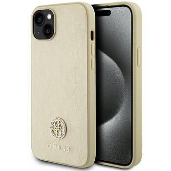 Guess Strass Metal Logo Back Case Защитный Чехол для Apple iPhone 15 Plus (GUHCP15MPS4DGPD)