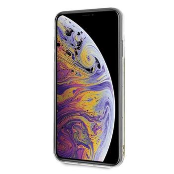 Guess GUHCI65GLCPI California Glow in the dark Защитный чехол для iPhone Xs Max / розовый (GUHCI65GLCPI)