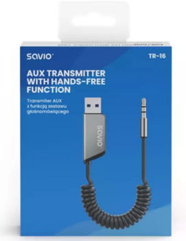 Savio TR-16 FM raidītājs Bluetooth sistēma (TR-16)