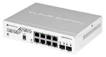 MikroTik CSS610-8G-2S+IN Switch 8x1000Mb/s + 2x SFP+ 10G (CSS610-8G-2S+IN)